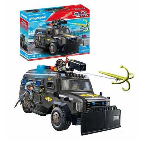 PLAYMOBIL - VEHICULUL DE TEREN AL ECHIPEI SWAT Playmobil - 1